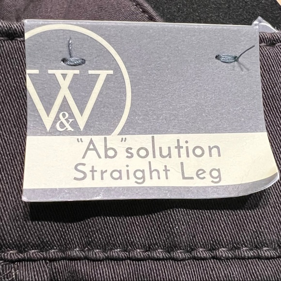 Wit & Wisdom Brown Espresso Straight leg Pant - Picture 8 of 12